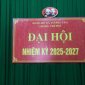 xã Tượng Văn tổ chức đại hội chi bộ điểm nhiệm kỳ 2025 - 2027