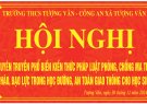 Tuyên truyền pháp luật về ATGT và phòng, chống ma túy; pháo, bạo lực học đường trong học sinh