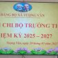 CHI BỘ TRƯỜNG THCS TỔ CHỨC THÀNH CÔNG ĐẠI HỘI CHI BỘ NHIỆM KỲ 2025 - 2027